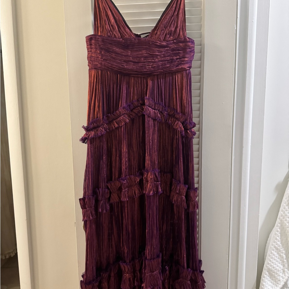 Maria Lucia Hohan Purple Maxi Dress - Picture 2 of 4